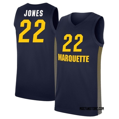 #1 Marquette Golden Eagles ProSphere Basketball Jersey - Navy